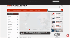 Desktop Screenshot of hpmodelismo.com